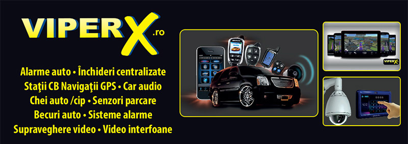 VIPER X - alarme auto, audio si video auto, navigatii GPS Baia Mare, inchideri centralizate, statii CB, chei auto CIP, senzori parcare, becuri auto, sisteme de alarma, supraveghere video, video interfoane Baia Mare