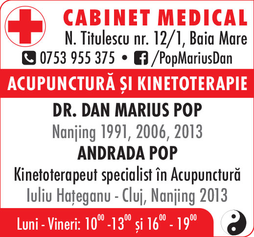Dr. Dan Marius Pop – Cabinet medical de Acupunctura Baia Mare - Andrada Pop