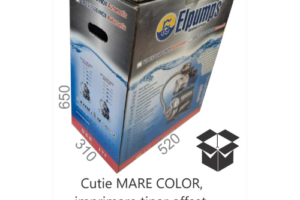 cutie carton CO5 -color imprimare tipar offset caserare GD-CO5 cu decupare si lipire