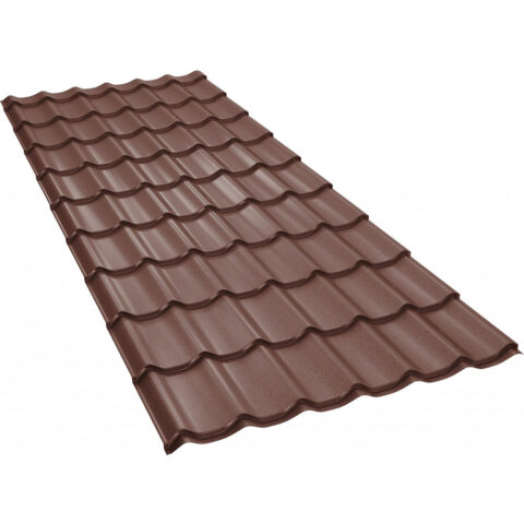 Tigla-metalica-BILKA-Clasic-Mat-Ral-8017-Maro-Ciocolatiu