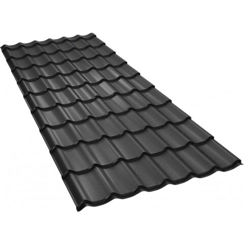 Tigla-metalica-BILKA-Clasic-Mat-Ral-9005-Negru