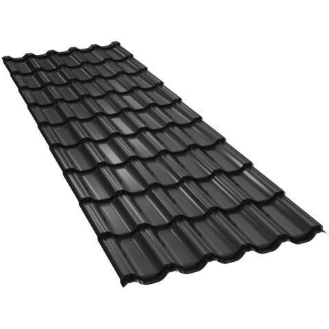 tigla-metalica-gotic-bilka-lucios-negru-ral9005