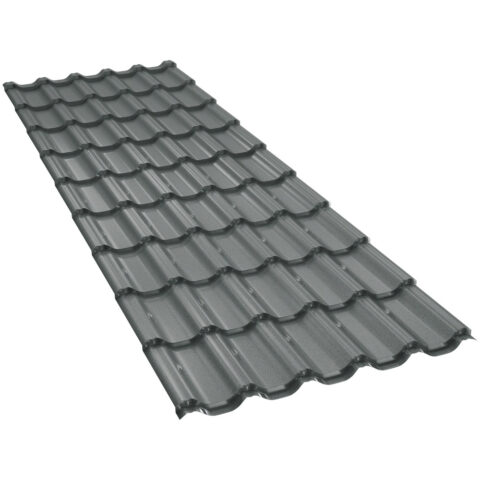 tigla-metalica-gotic-bilka-mat-gri-grafit-ral7024